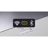 HATOR Skyfall Wireless 80 klávesnica herná USB + RF Wireless + Bluetooth QWERTY US English čierna, biela