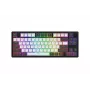 HATOR Skyfall Pro Wireless 80 klávesnica herná USB + RF Wireless + Bluetooth QWERTY US English čierna, sivá
