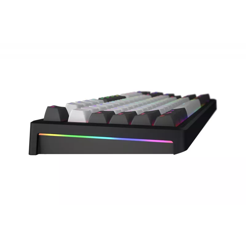 HATOR Skyfall Pro Wireless 80 klávesnica herná USB + RF Wireless + Bluetooth QWERTY US English čierna, sivá