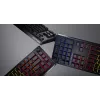 HATOR Skyfall 65 káblová, mechanická, USB-C, Aurum Sterling, 70M stlačení, RGB, čierna, 790g
