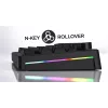 HATOR Skyfall 65 káblová, mechanická, USB-C, Aurum Sterling, 70M stlačení, RGB, čierna, 790g