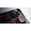 HATOR Skyfall 65 káblová, mechanická, USB-C, Aurum Sterling, 70M stlačení, RGB, čierna, 790g