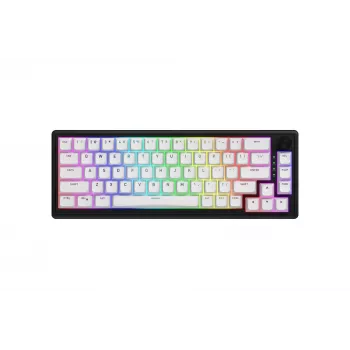 HATOR Skyfall Wireless 65 klávesnica herná USB + RF Wireless + Bluetooth QWERTY US English čierna, biela