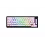 HATOR Skyfall Wireless 65 klávesnica herná USB + RF Wireless + Bluetooth QWERTY US English čierna, biela