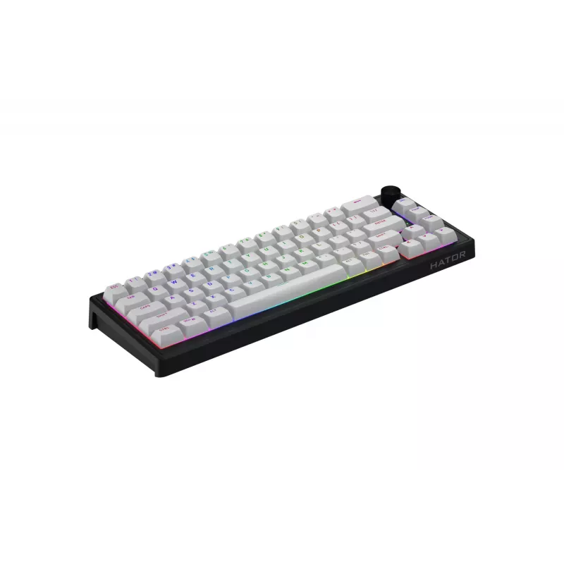 HATOR Skyfall 65 MAG ULTRA 8K klávesnica Gaming USB QWERTY US-angličtina čierna, biela