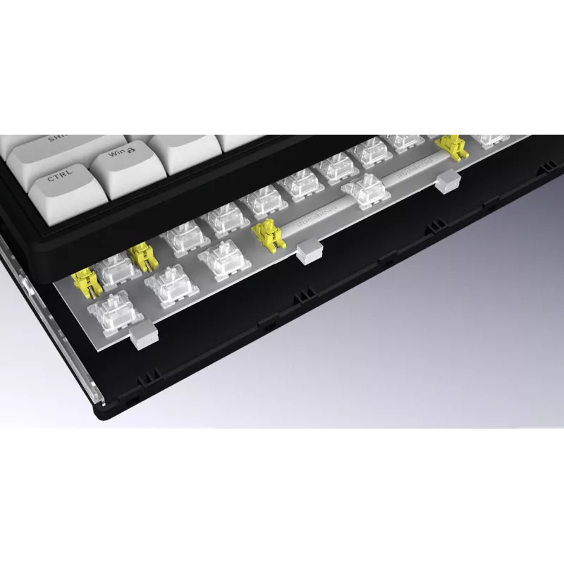 HATOR Skyfall 65 MAG ULTRA 8K klávesnica Gaming USB QWERTY US-angličtina čierna, biela