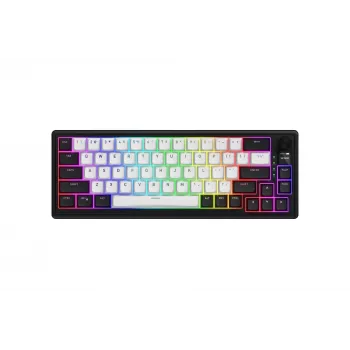 HATOR Skyfall 65 MAG ULTIMA 8K bezdrôtová klávesnica Gaming USB + RF Wireless + Bluetooth QWERTY US angličtina čierna, biela