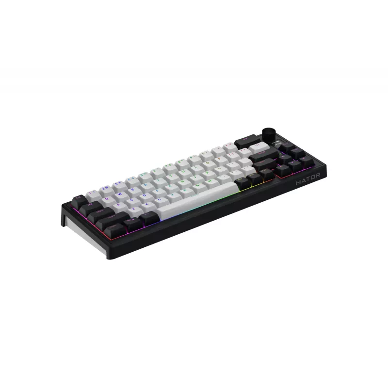 HATOR Skyfall 65 MAG ULTIMA 8K bezdrôtová klávesnica Gaming USB + RF Wireless + Bluetooth QWERTY US angličtina čierna, biela