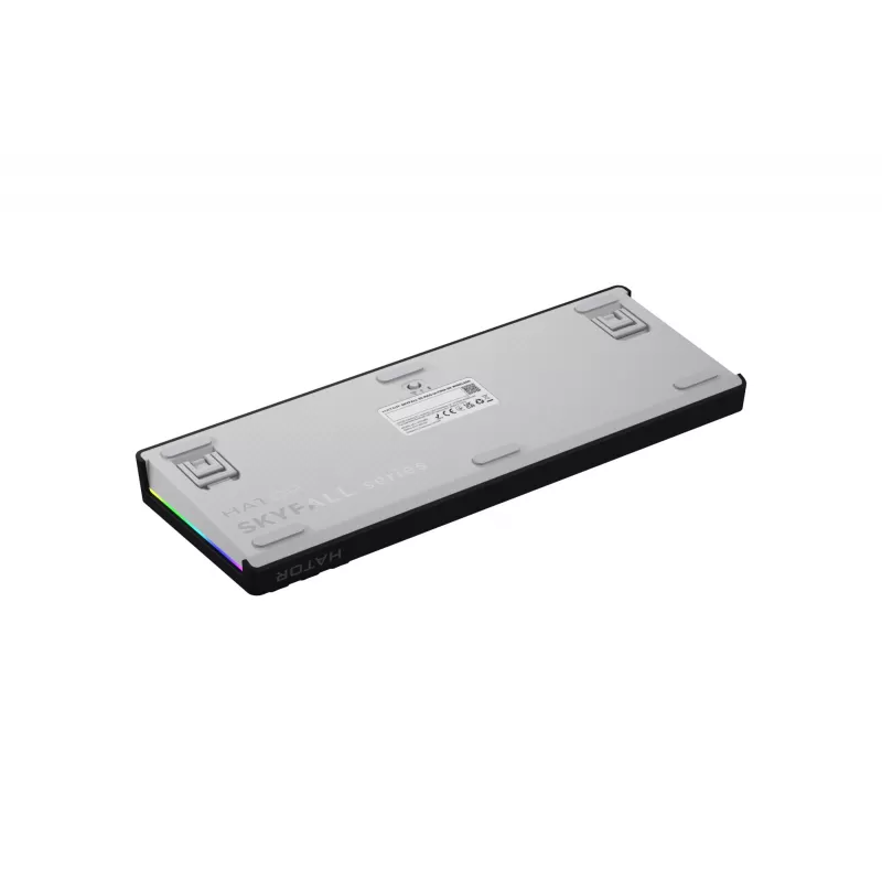 HATOR Skyfall 65 MAG ULTIMA 8K bezdrôtová klávesnica Gaming USB + RF Wireless + Bluetooth QWERTY US angličtina čierna, biela