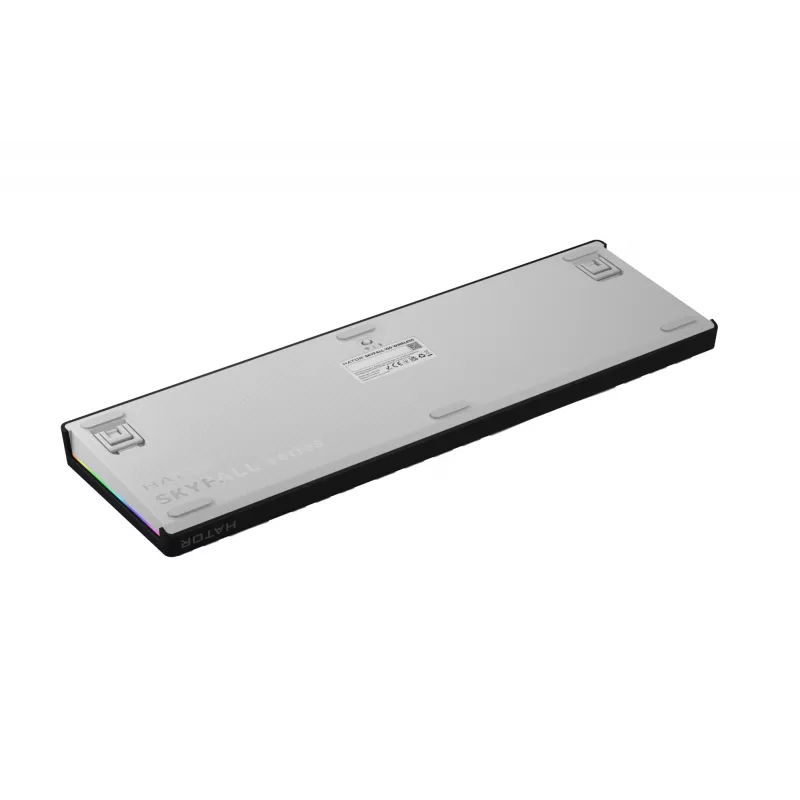 HATOR Skyfall Wireless 100 klávesnica Gaming USB + RF Wireless + Bluetooth QWERTY US angličtina čierna, biela