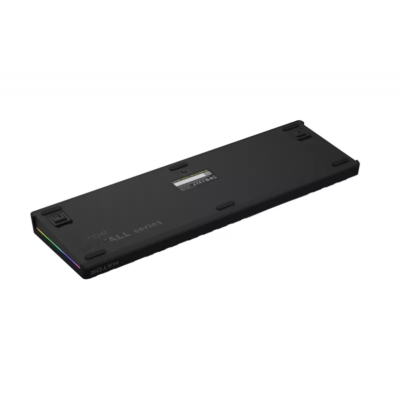 HATOR Skyfall Pro Wireless 100 klávesnica Gaming USB + RF Wireless + Bluetooth QWERTY US angličtina čierna, sivá