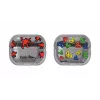 Puzdro Samsung Keith Haring Slickback pre Galaxy Buds3 Pro červená transparentná