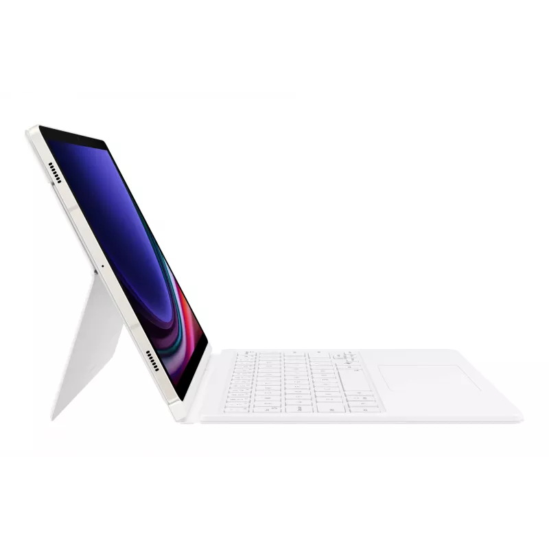 Samsung EF-DX725 QWERTY anglická klávesnica s touchpadom biela