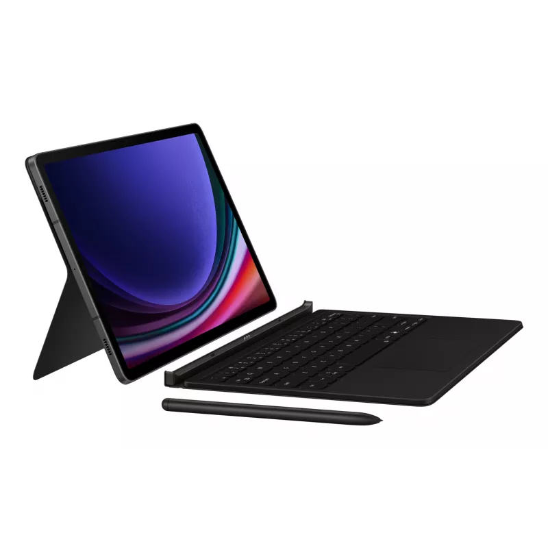 Klávesnica Samsung EF-DX725 QWERTY anglická Touchpad čierna