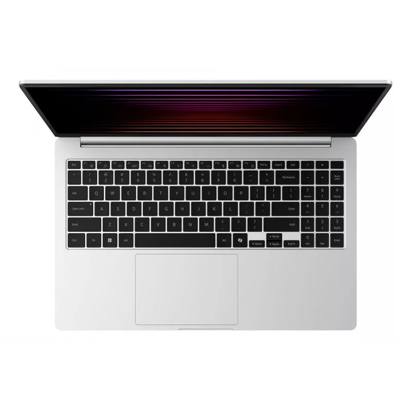 Samsung Galaxy Book5 NP750XHDA-EXP Intel Core Ultra 5 225U Laptop 39,6 cm (15,6 inch) Full HD 16 GB LPDDR5x-SDRAM 512 GB SSD Wi-Fi 6 (802.11ax) Windows 11 Home strieborná