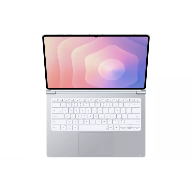 Samsung EF-DX935 QWERTZ nemecká Pogo Pin strieborná