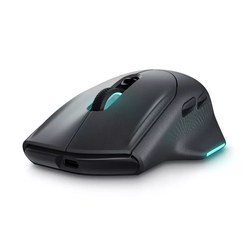 Alienware AW620M myš herná pravá ruka RF Wireless + USB Type-C optická 26000 DPI