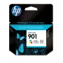 HP 901 tri-color originálna atramentová kazeta, štandardný výnos, Cyan, Magenta, žltá, farbivo, 9 ml, 1 kus, 360 strán