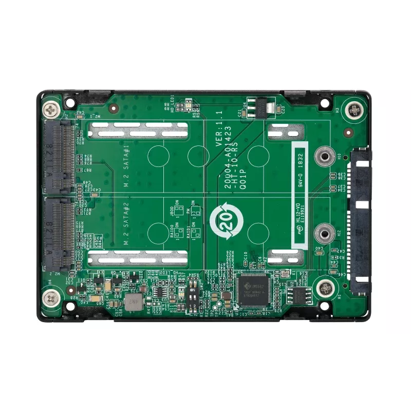QNAP QDA-A2MAR úložné puzdro SSD puzdro čierna M.2