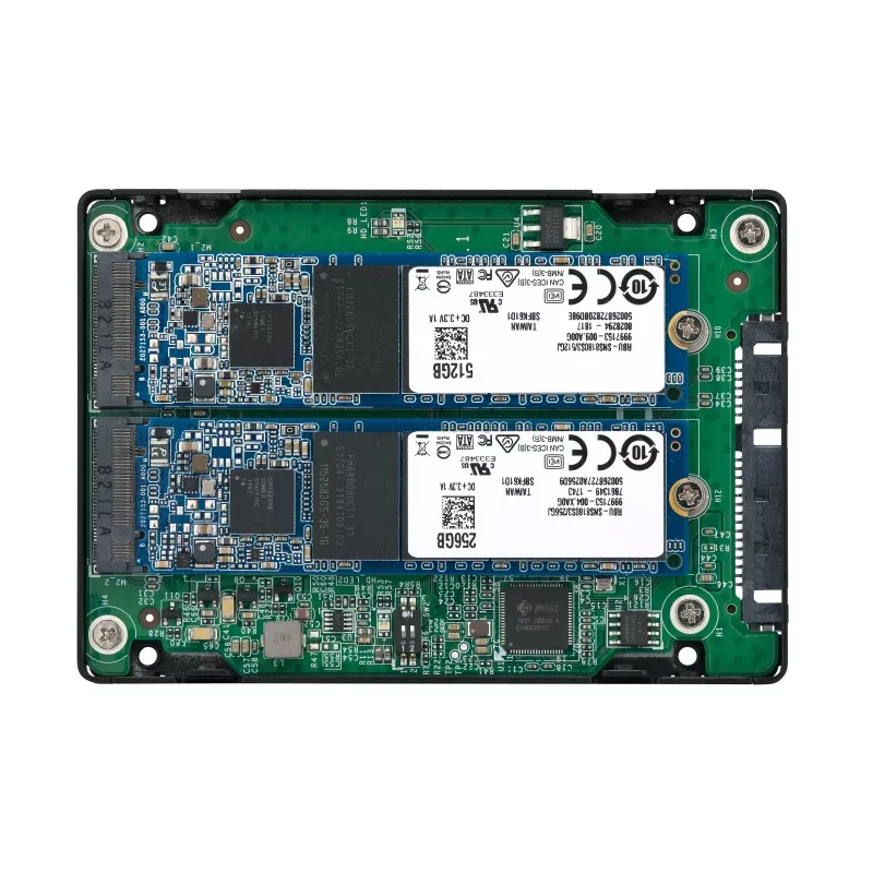 QNAP QDA-A2MAR úložné puzdro SSD puzdro čierna M.2