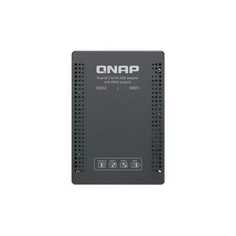 QNAP QDA-A2MAR úložné puzdro SSD puzdro čierna M.2
