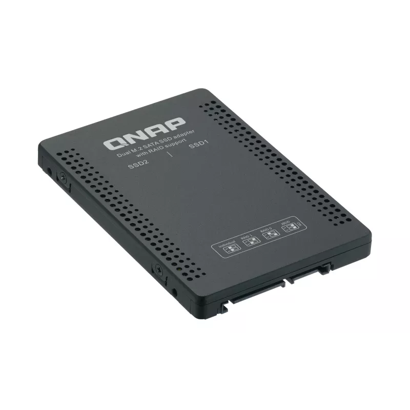 QNAP QDA-A2MAR úložné puzdro SSD puzdro čierna M.2