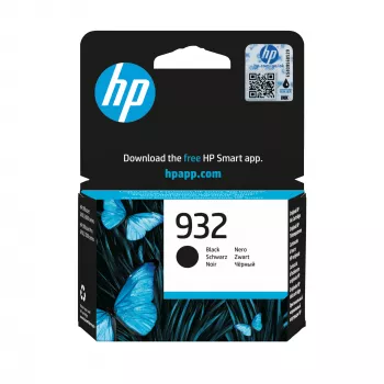 HP 932 čierna originálna atramentová kazeta, čierna, 1 kus, 400 strán