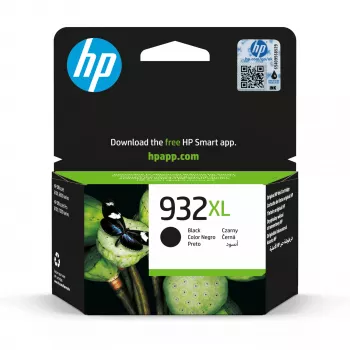 HP 932XL veľkokapacitná čierna originálna atramentová kazeta, čierna, 1 ks, 1000 strán
