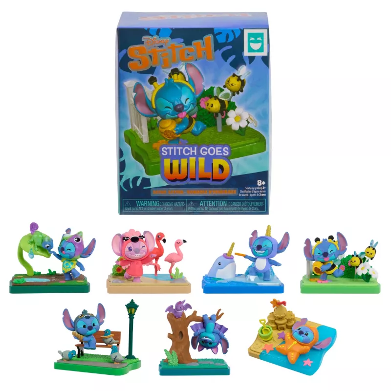 Just Play Happy Haul Stitch Goes Wild zberateľské figúrky blindbox