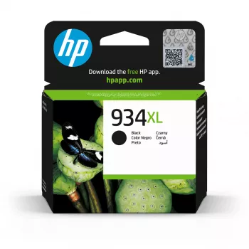 HP 934XL High Yield čierna originálna atramentová kazeta, čierna, 1 ks, 1000 strán