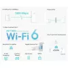 TP-Link TL-WPA7817 KIT PowerLine sieťový adaptér 1000 Mbit/s Ethernet LAN Wi-Fi biely 2 ks