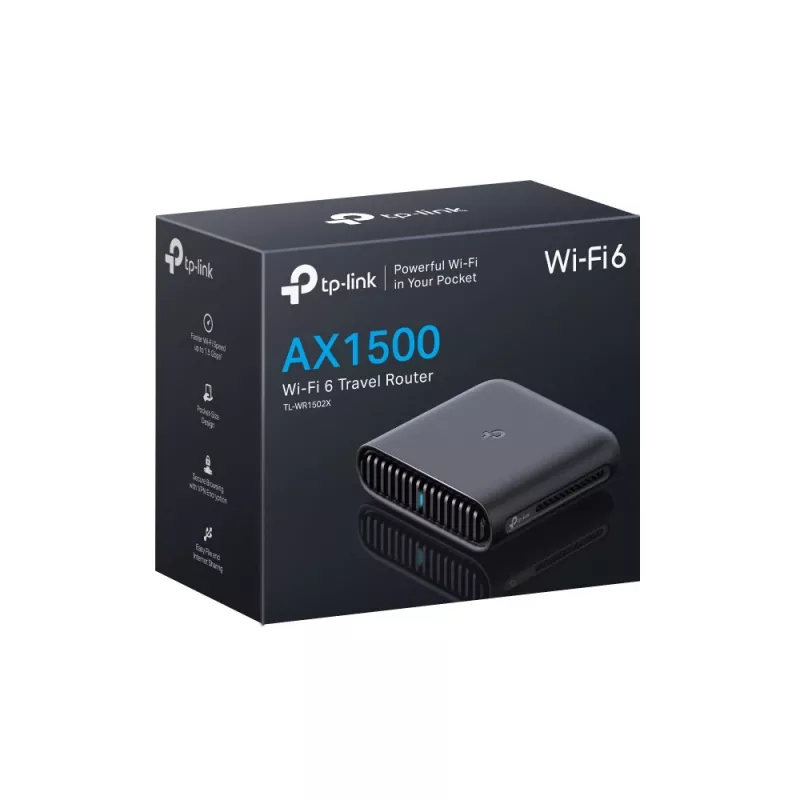 Prenosný router TP-Link AX1500 dvojpásmový Wi-Fi 6
