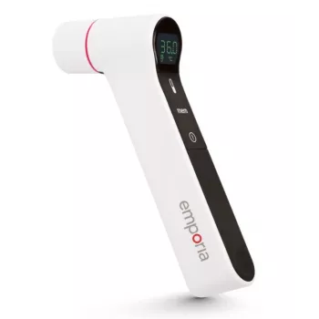 Emporia EMP-THERMO-22 digitálny telesný teplomer teplomer na diaľkové meranie čierna, červená, biela orálny, rektálny