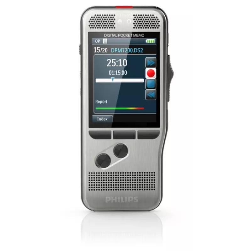 Philips DPM 7200 flash karta ušľachtilá oceľ