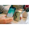 Verbatim Charge 'n' Go magnetická bezdrôtová powerbanka so stojanom – 10000 mAh zelená