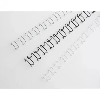 GBC viazacie drôty MultiBind 6 mm, biela, 130 listov, kov, A4, 6 mm, 297 mm