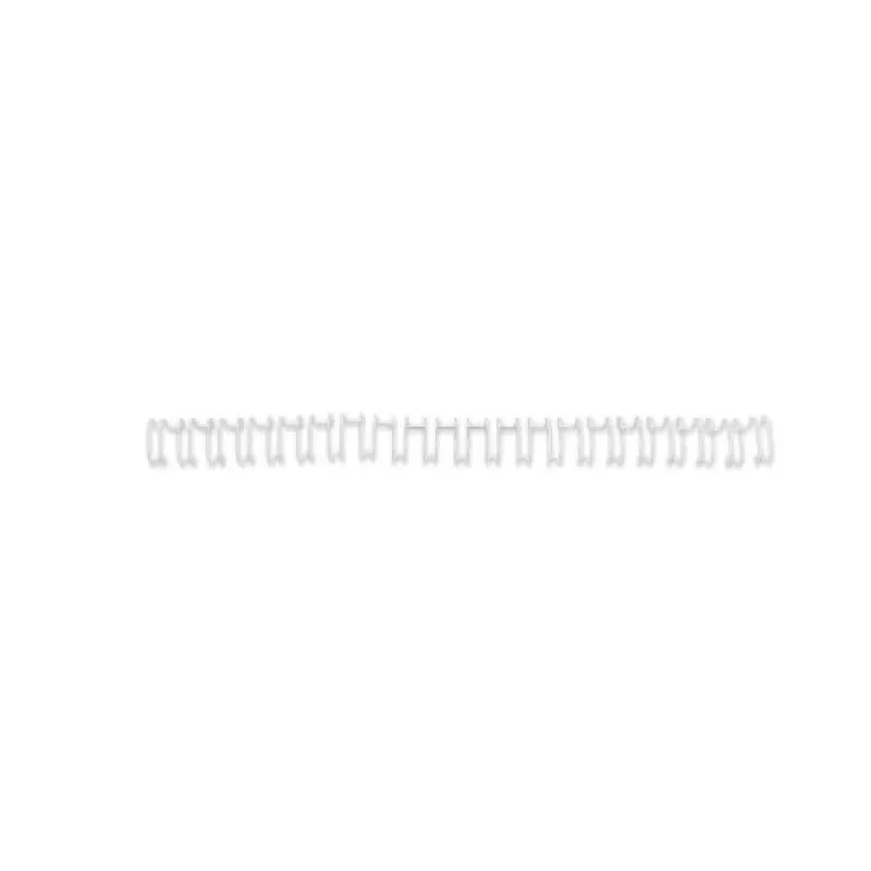 GBC viazacie drôty MultiBind 6 mm, biela, 130 listov, kov, A4, 6 mm, 297 mm