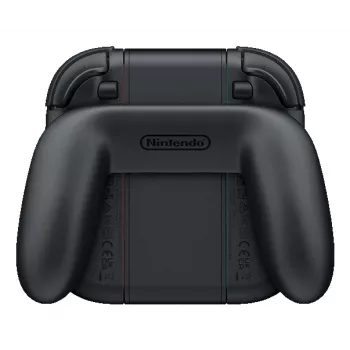 Nintendo Joy-Con 2 nabíjacia rukoväť, Nintendo Switch 2, rukoväť ovládača, čierna, priehľadná, plast, Nintendo, Joy-Con 2