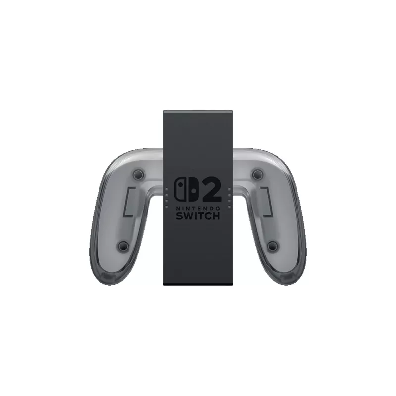 Nintendo Joy-Con 2 nabíjacia rukoväť, Nintendo Switch 2, rukoväť ovládača, čierna, priehľadná, plast, Nintendo, Joy-Con 2