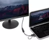 StarTech.com HDMI na DisplayPort adaptér - 4K 30Hz, 3840 x 2160 pixelov, 1080p, 720p, 120 Hz, čierny, MegaChips - STDP2600, aktívny videokonvertor