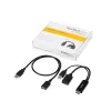 StarTech.com HDMI na DisplayPort adaptér - 4K 30Hz, 3840 x 2160 pixelov, 1080p, 720p, 120 Hz, čierny, MegaChips - STDP2600, aktívny videokonvertor