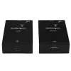 StarTech.com USB 2.0 extender cez Cat5e/Cat6 kábel (RJ45) – až do 50 m – vysokorýchlostný USB port extender adaptérová sada – napájaný – USB cez Ethernet kábel extender – 480 Mbit/s – kov