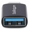 StarTech.com USB-C na USB-A adaptér, USB 5Gbps, kompaktný USB-C konektor samec na USB-A konektor samica adaptér, robustné kovové puzdro, M/F