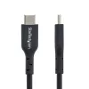 StarTech.com 1 m (3,3 ft) USB-C nabíjací kábel, balenie 2 ks, USB-C kábel, USB 2.0 Type-C nabíjací kábel na notebook, 60 W 3 A Power Delivery, TPE plášť, USB-C dátový prenosový kábel, M/M