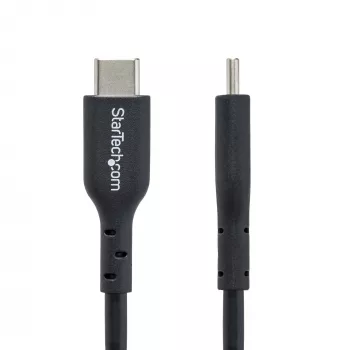 StarTech.com 1 m (3,3 ft) USB-C nabíjací kábel, balenie 2 ks, USB-C kábel, USB 2.0 Type-C nabíjací kábel na notebook, 60 W 3 A Power Delivery, TPE plášť, USB-C dátový prenosový kábel, M/M