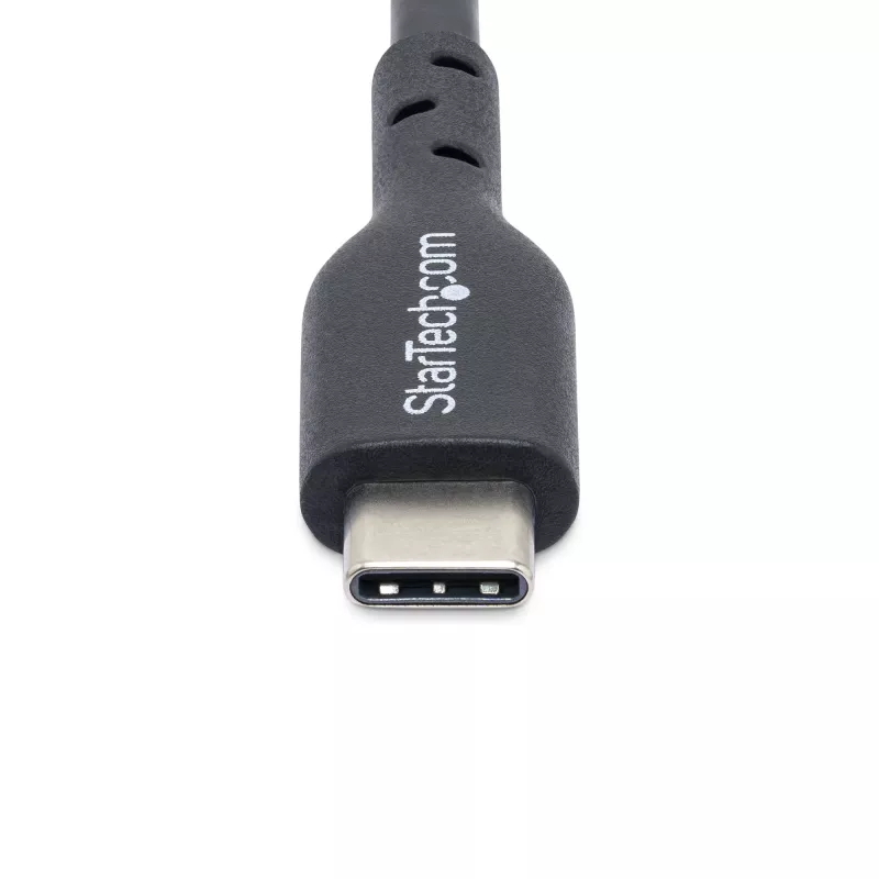 StarTech.com 1 m (3,3 ft) USB-C nabíjací kábel, balenie 2 ks, USB-C kábel, USB 2.0 Type-C nabíjací kábel na notebook, 60 W 3 A Power Delivery, TPE plášť, USB-C dátový prenosový kábel, M/M