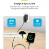 StarTech.com 1 m (3,3 ft) USB-C nabíjací kábel, balenie 2 ks, USB-C kábel, USB 2.0 Type-C nabíjací kábel na notebook, 60 W 3 A Power Delivery, TPE plášť, USB-C dátový prenosový kábel, M/M