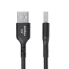 StarTech.com 3m USB-A na USB-C nabíjací kábel, nabíjanie & synchronizácia, 3A, USB 2.0, TPE plášť – čierny USB nabíjací kábel