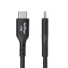 StarTech.com 3m USB-A na USB-C nabíjací kábel, nabíjanie & synchronizácia, 3A, USB 2.0, TPE plášť – čierny USB nabíjací kábel