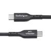StarTech.com 3m USB-A na USB-C nabíjací kábel, nabíjanie & synchronizácia, 3A, USB 2.0, TPE plášť – čierny USB nabíjací kábel